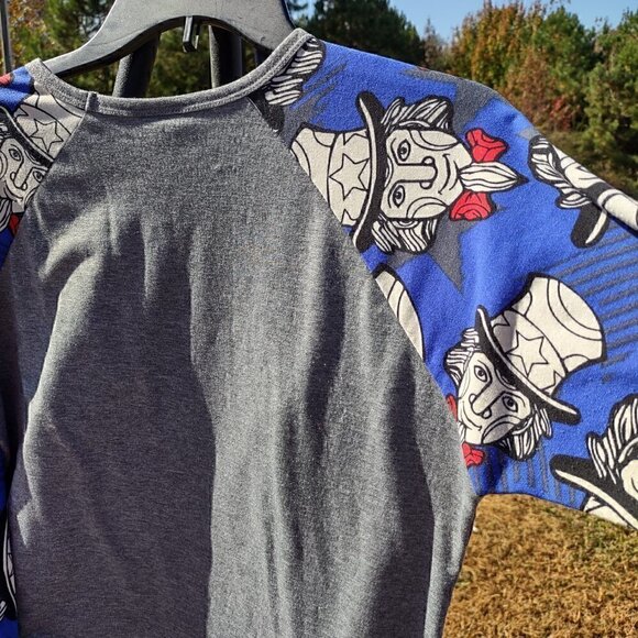 LuLaRoe Presidents Day Shirt Size Small - Picture 2 of 5